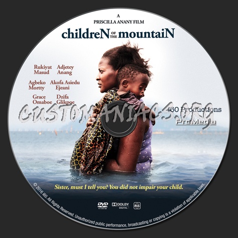 Children of the Mountain dvd label