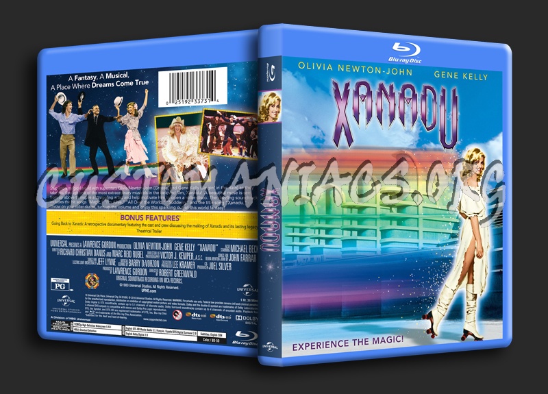 Xanadu (1980) dvd cover