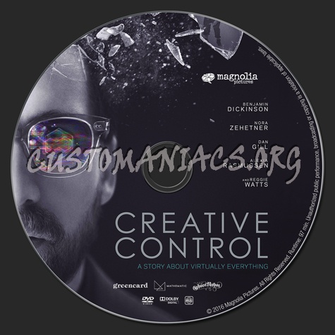 Creative Control dvd label