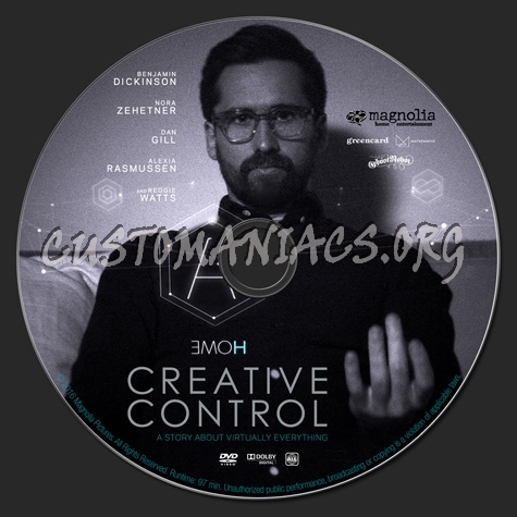 Creative Control dvd label