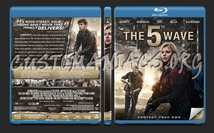 The 5th Wave blu-ray cover