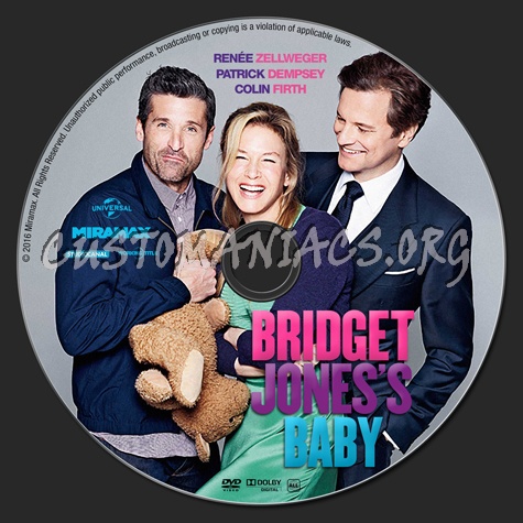Bridget Jones's Baby dvd label