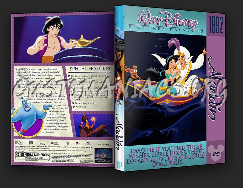 Aladdin dvd cover