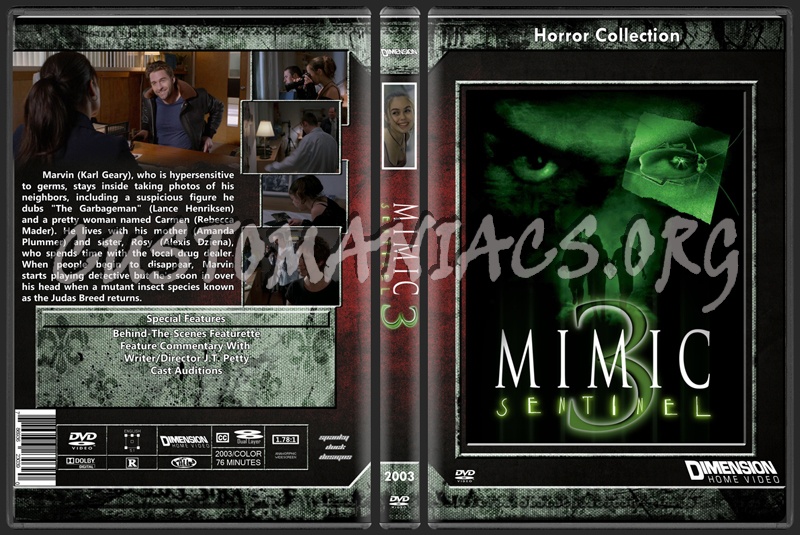 Mimic 3 dvd cover