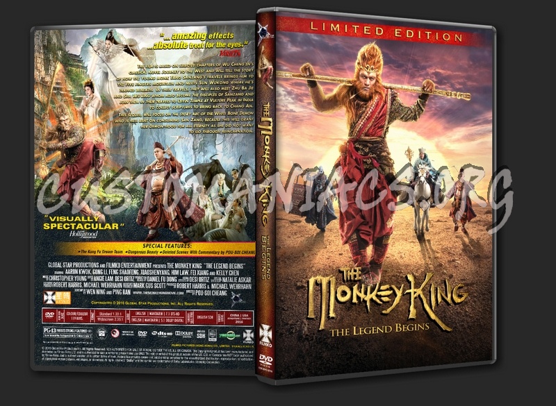 The Monkey King 2 (2016) dvd cover