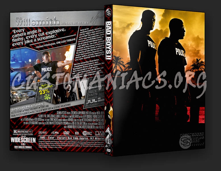 Bad Boys II dvd cover