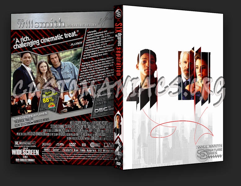 Six Degrees of Separation dvd cover