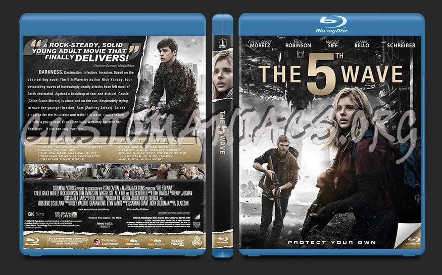 The 5th Wave blu-ray cover