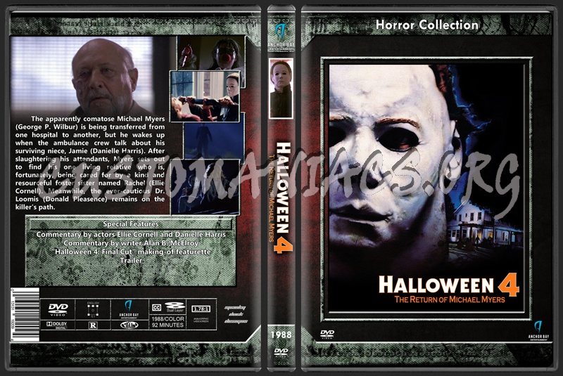 Halloween 4 dvd cover