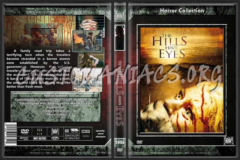 The Hills Have Eyes dvd cover