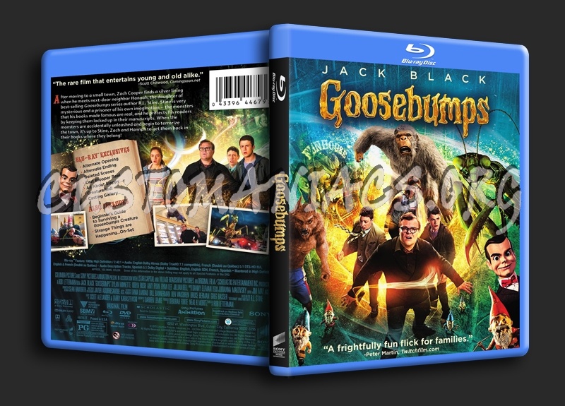 Goosebumps blu-ray cover