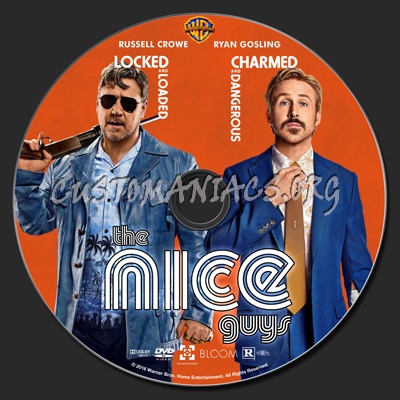 The Nice Guys dvd label