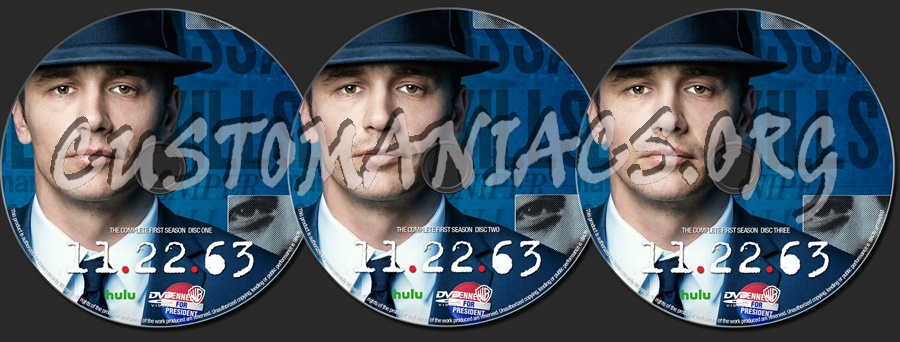 11.22.63 Season 1 dvd label