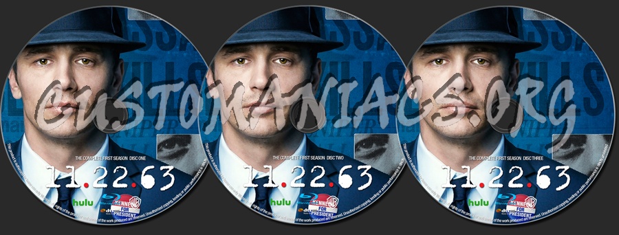 11.22.63 Season 1 blu-ray label