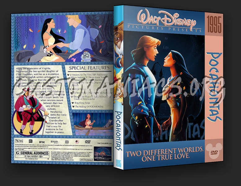 Pocahontas dvd cover