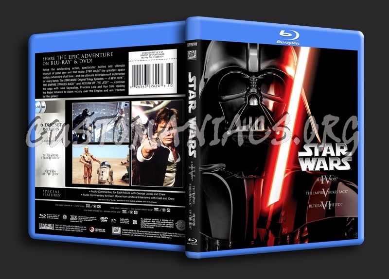 Star Wars IV V VI blu-ray cover