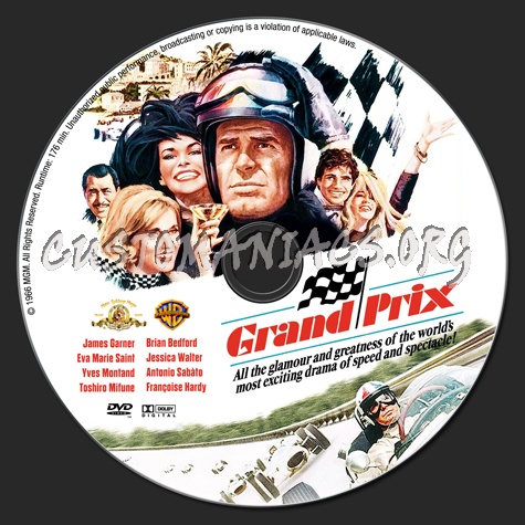 Grand Prix dvd label