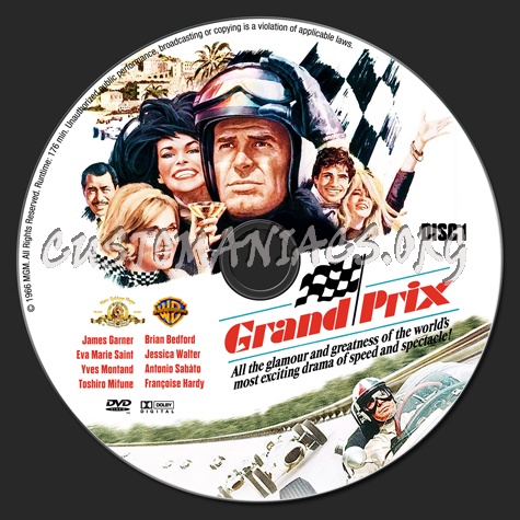 Grand Prix dvd label