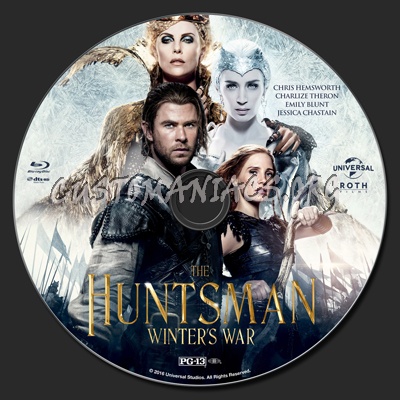 The Huntsman: Winter's War blu-ray label