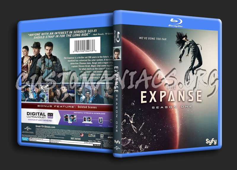 The Expanse Season 1 blu-ray cover