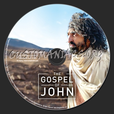The Gospel of John dvd label