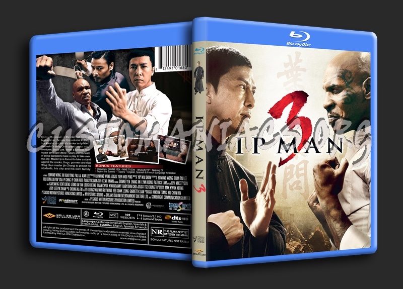 Ip Man 3 blu-ray cover