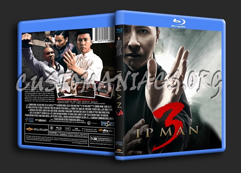 Ip Man 3 blu-ray cover