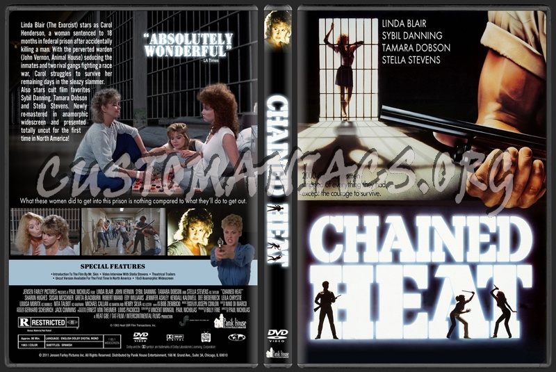 Chained Heat (1983) dvd cover
