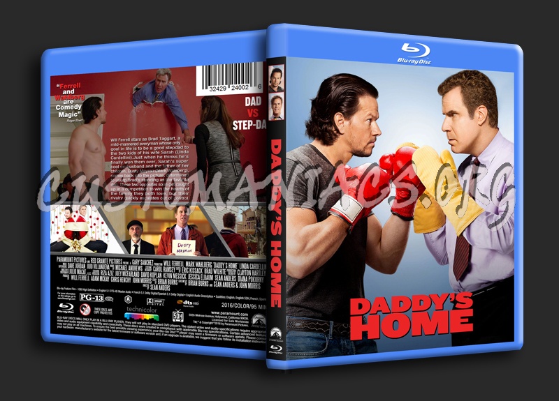 Daddy's Home blu-ray cover