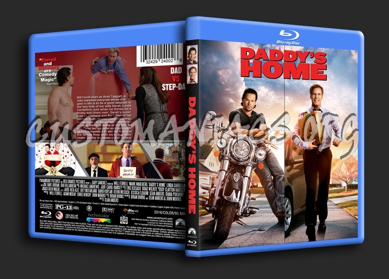 Daddy's Home blu-ray cover