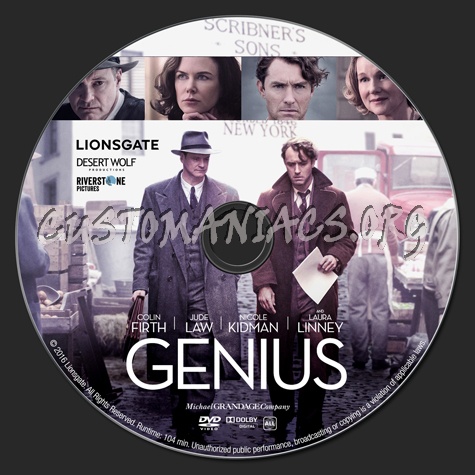 Genius dvd label