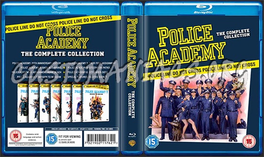 Police Academy Complete Collection blu-ray cover