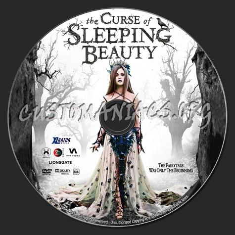 The Curse of Sleeping Beauty dvd label