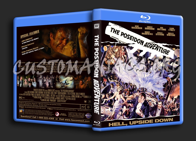 The Poseidon Adventure (1972) dvd cover