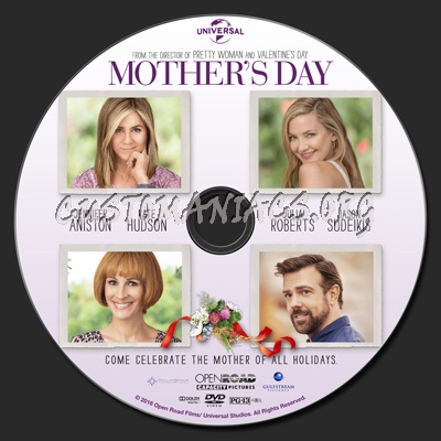 Mother's Day (2016) dvd label