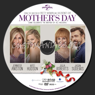 Mother's Day (2016) dvd label