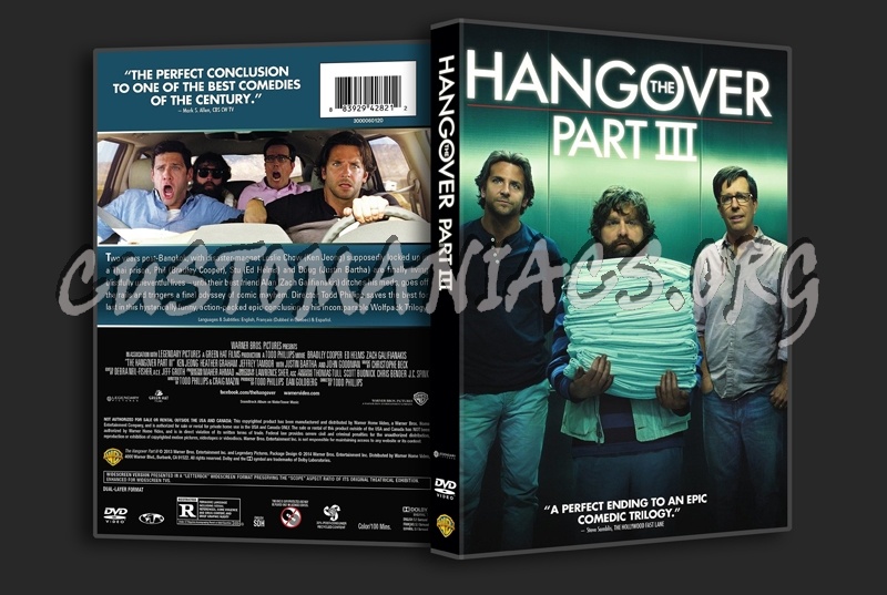 The Hangover III dvd cover