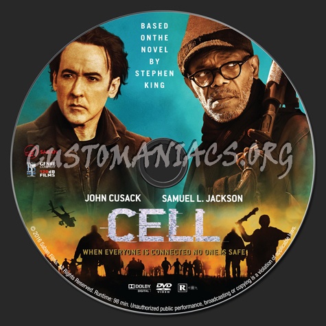 Cell dvd label