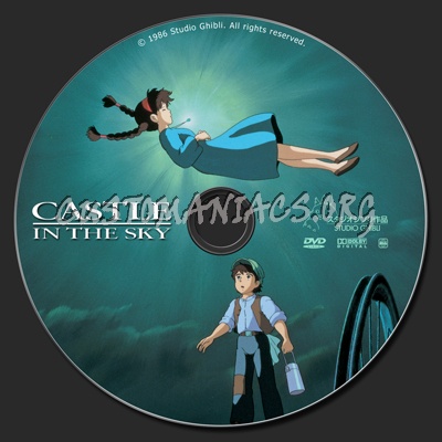 Castle in the Sky dvd label