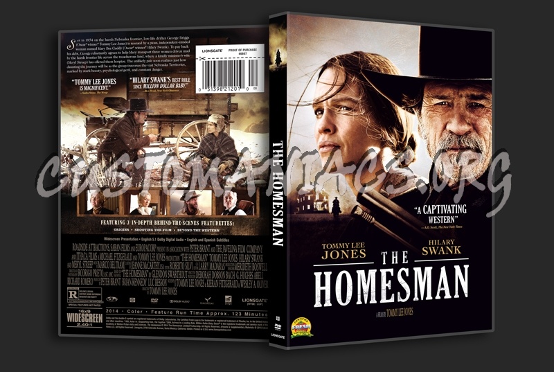 The Homesman dvd cover