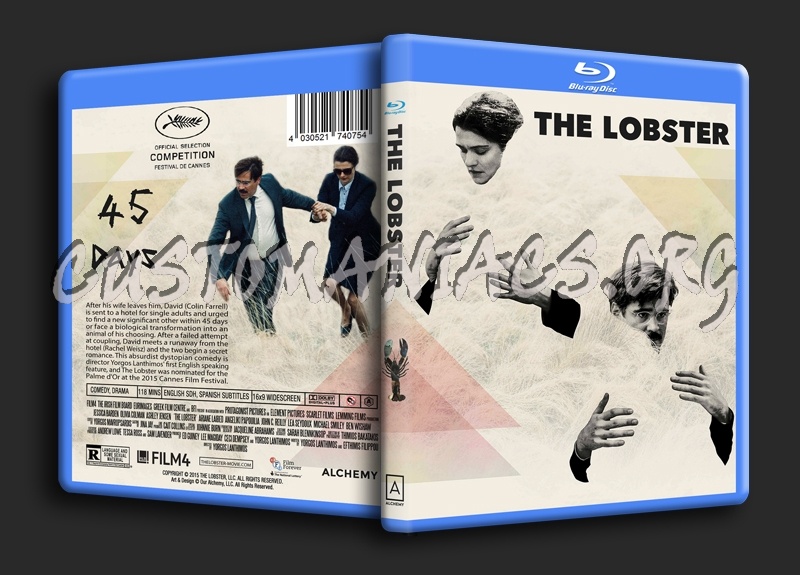 The Lobster blu-ray cover