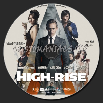 High-Rise dvd label