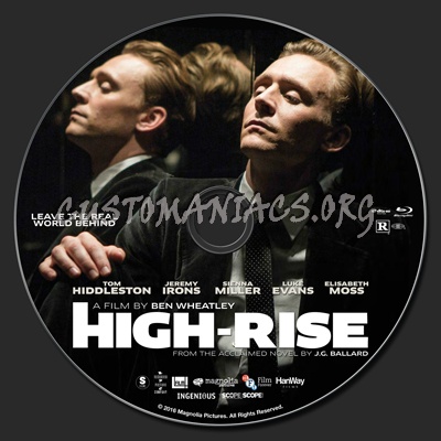 High-Rise blu-ray label