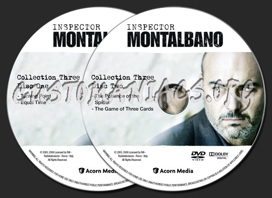 Inspector Montalbano dvd label