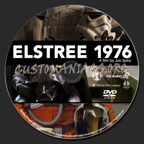 Elstree 1976 dvd label