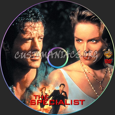 The Specialist dvd label