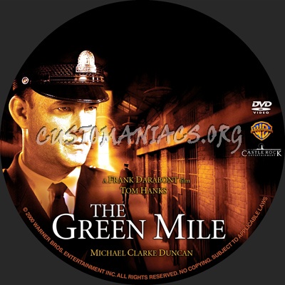 The Green Mile dvd label