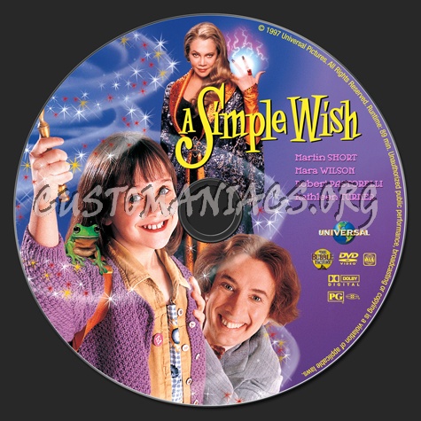 A Simple Wish dvd label