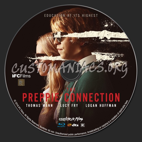 The Preppie Connection blu-ray label