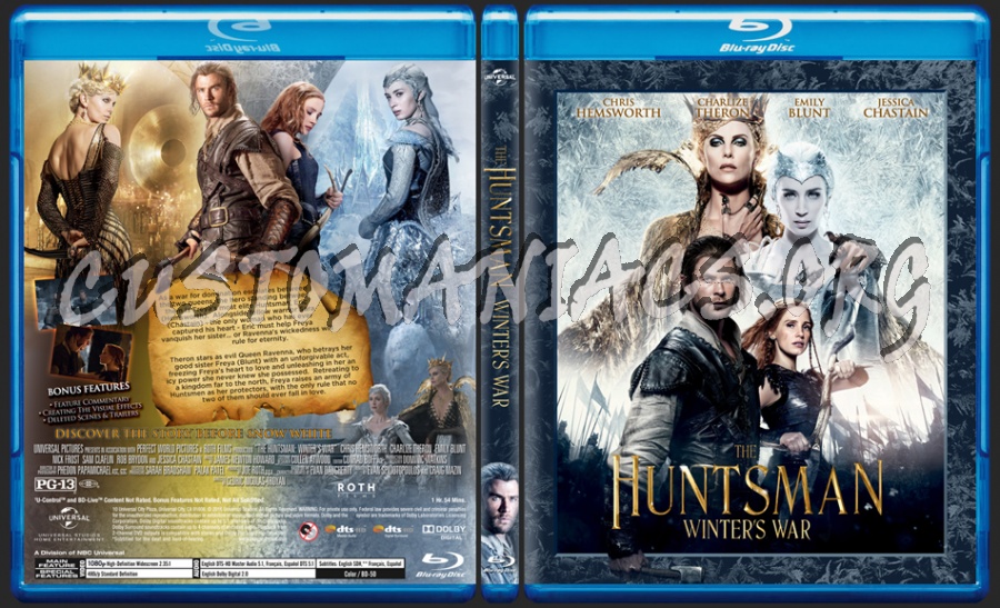 The Huntsman: Winter's War dvd cover